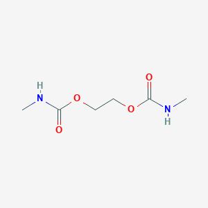 molecular formula C6H12N2O4 B096660 2-(methylcarbamoyloxy)ethyl N-methylcarbamate CAS No. 18394-95-1