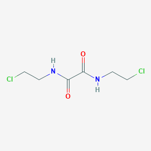 molecular formula C6H10Cl2N2O2 B096663 N,N'-双(2-氯乙基)草酰胺 CAS No. 16813-43-7
