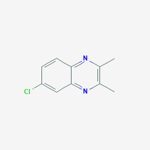 molecular formula C10H9ClN2 B096664 6-Chloro-2,3-dimethylquinoxaline CAS No. 17911-93-2