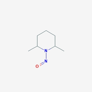 molecular formula C7H14N2O B096675 2,6-Dimethyl-1-nitrosopiperidine CAS No. 17721-95-8