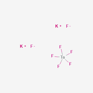 molecular formula K2[TaF7]<br>F7K2Ta B096714 七氟钽酸钾 CAS No. 16924-00-8