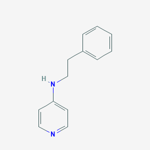 molecular formula C13H14N2 B096733 Pyridine, 4-(phenethylamino)- CAS No. 15935-79-2