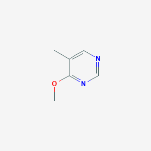 molecular formula C6H8N2O B096741 4-Methoxy-5-methylpyrimidine CAS No. 17758-12-2