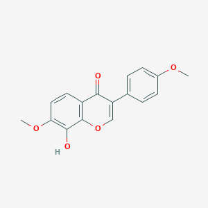 molecular formula C17H14O5 B096744 SULFUR BROMOPENTAFLUORIDE PLEASE INQUIRE CAS No. 15607-89-3