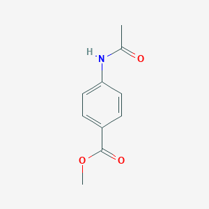 molecular formula C10H11NO3 B096746 甲基4-(乙酰氨基)苯甲酸酯 CAS No. 17012-22-5