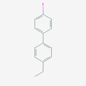 molecular formula C14H13I B096750 4-Ethyl-4'-iodobiphenyl CAS No. 17078-76-1