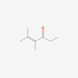 molecular formula C8H14O B096763 4,5-Dimethyl-4-hexen-3-one CAS No. 17325-90-5