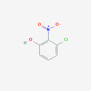 molecular formula C6H4ClNO3 B096774 3-Chloro-2-nitrophenol CAS No. 17802-02-7