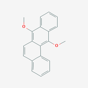 molecular formula C20H16O2 B096775 Benz(a)anthracene, 7,12-dimethoxy- CAS No. 16354-53-3