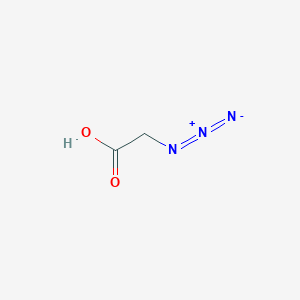 molecular formula C2H3N3O2 B096781 Azidoacetic acid CAS No. 18523-48-3