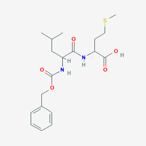 molecular formula C19H28N2O5S B096783 Z-LEU-MET-OH CAS No. 18830-16-5