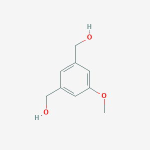 molecular formula C9H12O3 B096789 5-Methoxy-1,3-benzenedimethanol CAS No. 19254-84-3