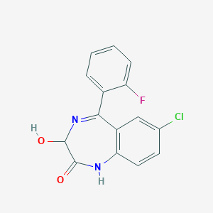 3-Hydroxy desalkylflurazepam