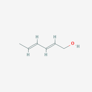 molecular formula C6H10O B096807 (2E,4E)-Hexa-2,4-dien-1-ol CAS No. 17102-64-6