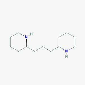 molecular formula C13H26N2 B096808 1,3-BIS(2-PIPERIDYL)PROPANE CAS No. 16898-53-6