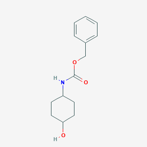 molecular formula C14H19NO3 B096813 Benzyl (4-hydroxycyclohexyl)carbamate CAS No. 16801-62-0