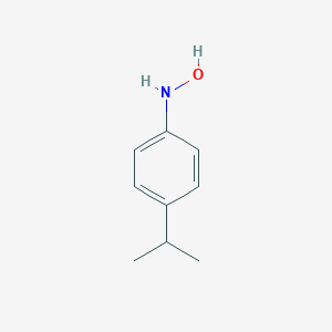 molecular formula C9H13NO B096817 N-Hydroxy-4-(propan-2-yl)aniline CAS No. 16152-53-7