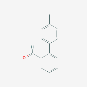 molecular formula C14H12O B096823 2-(4-Methylphenyl)benzaldehyde CAS No. 16191-28-9