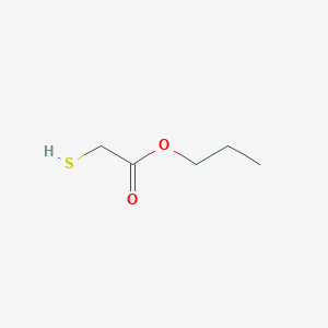 molecular formula C5H10O2S B096828 Propyl 2-sulfanylacetate CAS No. 16849-94-8