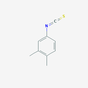 molecular formula C9H9NS B096829 3,4-二甲基苯基异硫氰酸酯 CAS No. 19241-17-9
