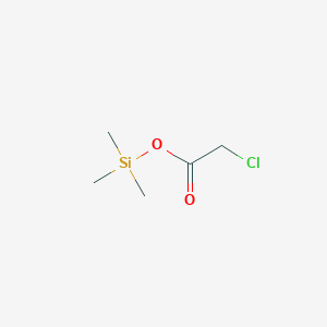 molecular formula C5H11ClO2Si B096833 O-TRIMETHYLSILYL CHLOROACETATE CAS No. 18293-71-5