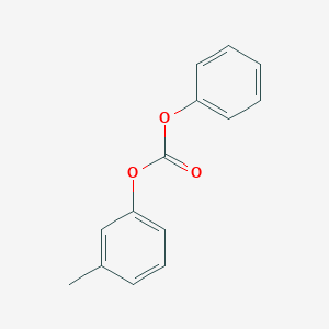 molecular formula C14H12O3 B096838 Carbonic acid, phenyl m-tolyl ester CAS No. 17146-02-0