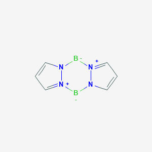 molecular formula C6H6B2N4 B096842 Pyrazabole CAS No. 16998-91-7