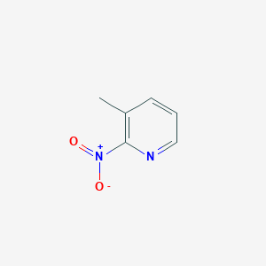 molecular formula C6H6N2O2 B096847 3-Methyl-2-nitropyridine CAS No. 18368-73-5