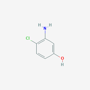 molecular formula C6H6ClNO B096853 3-Amino-4-chlorophenol CAS No. 16026-77-0