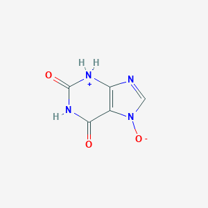 molecular formula C5H4N4O3 B096869 7-Hydroxyxanthine CAS No. 16870-90-9