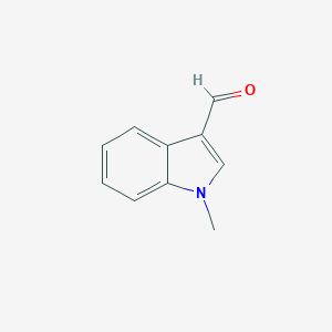 molecular formula C10H9NO B096880 1-Methyl-1H-indole-3-carbaldehyde CAS No. 19012-03-4