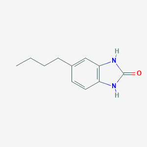 molecular formula C11H14N2O B009689 5-Butyl-1,3-dihydro-benzoimidazol-2-one CAS No. 103853-61-8