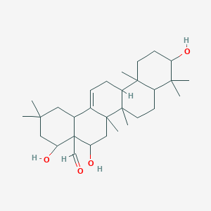 molecular formula C30H48O4 B096910 Priverogenin A CAS No. 18443-26-0