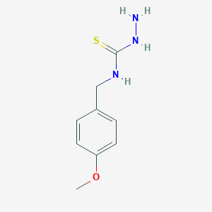 molecular formula C9H13N3OS B096911 4-(4-Methoxybenzyl)-3-thiosemicarbazide CAS No. 16735-76-5