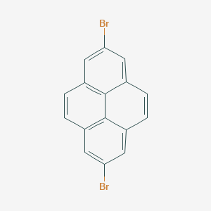 molecular formula C16H8Br2 B009692 2,7-Dibromopyrene CAS No. 102587-98-4