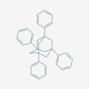 molecular formula C34H32 B096923 1,3,5,7-四苯基金刚烷 CAS No. 16004-75-4