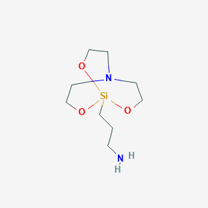 2,8,9-Trioxa-5-aza-1-silabicyclo(3.3.3)undecane, 1-(3-aminopropyl)-
