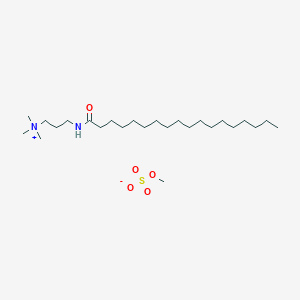 Trimethyl-3-[(1-oxooctadecyl)amino]propylammonium methyl sulphate