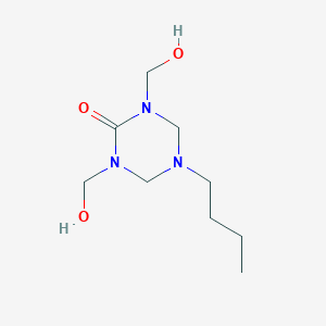 1,3,5-Triazin-2(1H)-one, 5-butyltetrahydro-1,3-bis(hydroxymethyl)-