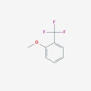 molecular formula C8H7F3O B096953 1-甲氧基-2-(三氟甲基)苯 CAS No. 16222-42-7