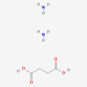 molecular formula C4H6O4.2H3N<br>C4H12N2O4 B096961 Diammonium succinate CAS No. 15574-09-1
