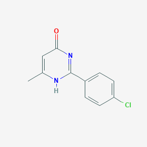 2-(4-Chlorophenyl)-6-methyl-4-pyrimidinol
