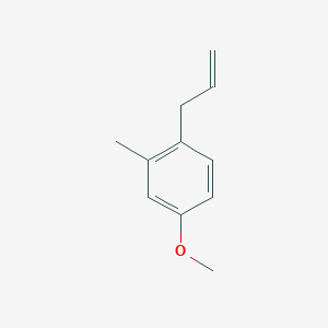 molecular formula C11H14O B096977 3-(4-Methoxy-2-methylphenyl)-1-propene CAS No. 16964-10-6