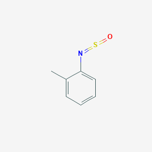 molecular formula C7H7NOS B096992 Benzenamine, 2-methyl-N-sulfinyl- CAS No. 15182-74-8