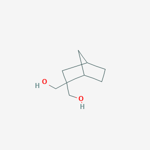 molecular formula C9H16O2 B096994 Bicyclo[2.2.1]heptane-2,2-dimethanol CAS No. 15449-66-8