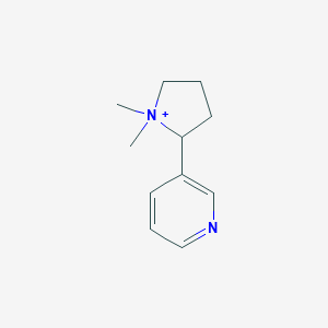 3-(1,1-Dimethylpyrrolidin-1-ium-2-yl)pyridine