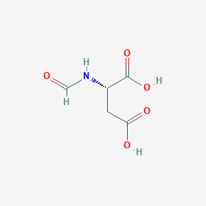 molecular formula C5H7NO5 B097015 N-Formyl-L-aspartic acid CAS No. 19427-28-2