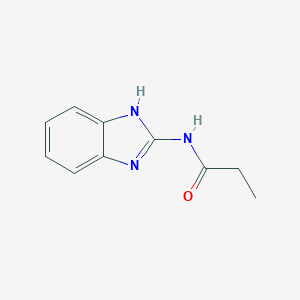 N-(1H-benzimidazol-2-yl)propanamide