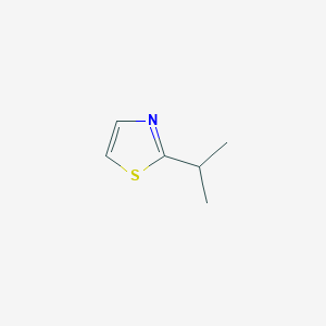molecular formula C6H9NS B097041 2-Isopropylthiazole CAS No. 15679-10-4
