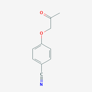 molecular formula C10H9NO2 B097045 4-(2-Oxopropoxy)benzonitrile CAS No. 18859-28-4